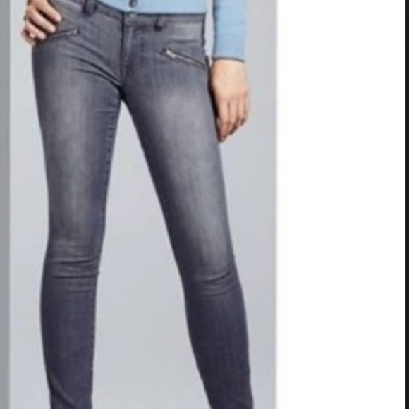 CAbi Skinny Jeans 5167 Gray Size 6 - Picture 2 of 8
